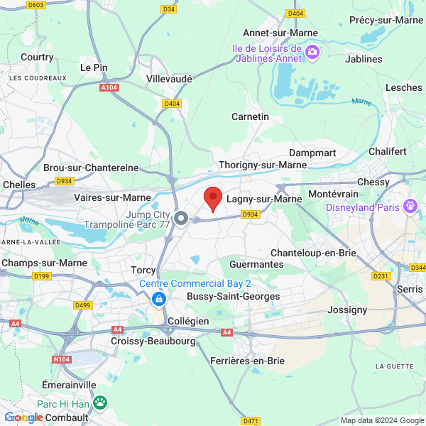 Saint-Thibault-des-Vignes - Google map