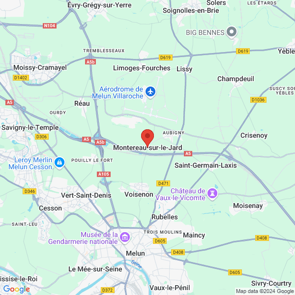 Montereau-sur-le-Jard - Google map