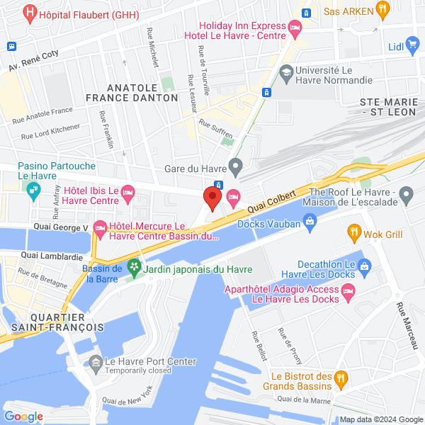 Le Havre - Google map