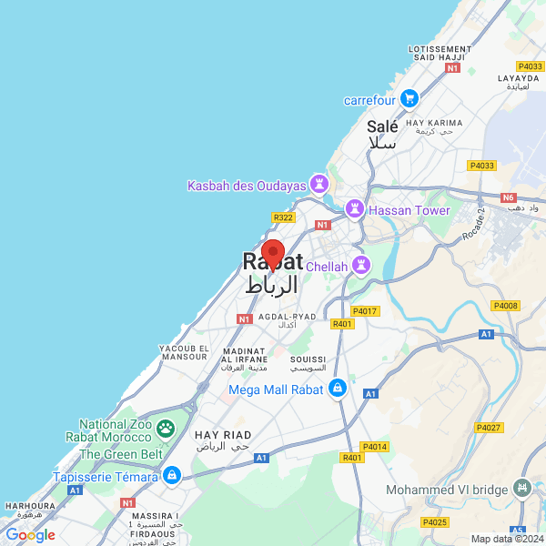 Rabat - Google map