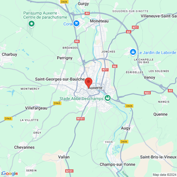 Perrigny - Google map