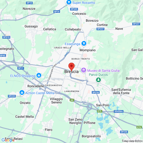 Brescia - Google map