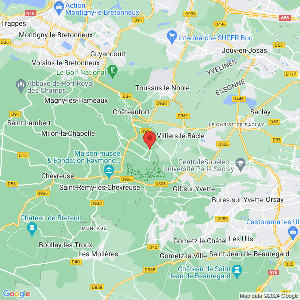 Magny-les-Hameaux - Google map