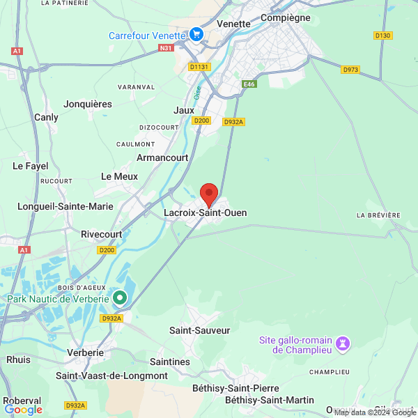 Lacroix-Saint-Ouen - Google map