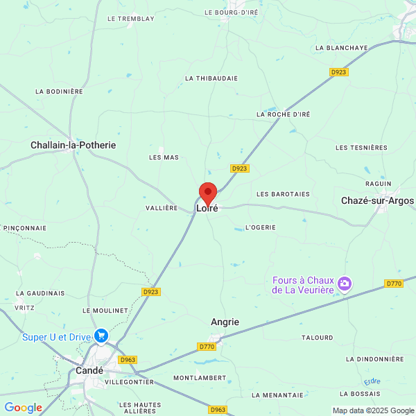 Loiré - Google map